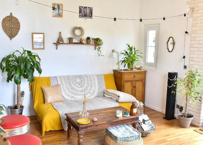 T2 Cozy Avec Jardin - Plages Et 公寓